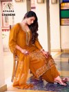 Chandni By Afsana Fandy Satin Readymade Salwar Kameez 